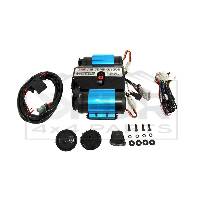 ARB 4x4 12v Hi-Output Twin Air Compressor Diff Lockers Tyre Inflation - CKMTA12.