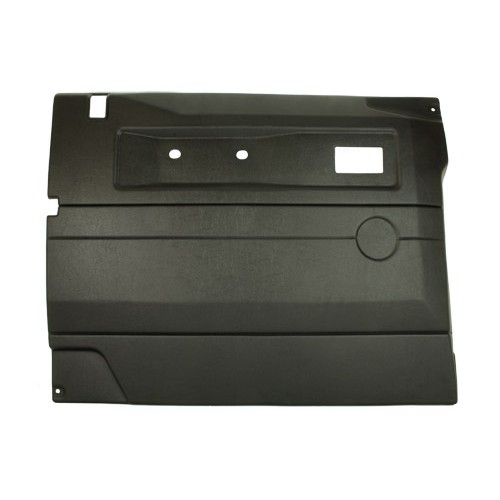 TF2445 - Defender LHF Door Card Black With Electric Windows